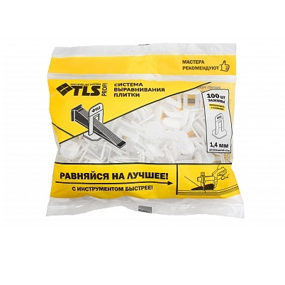 Зажим 1.4 мм TLS-Profi, 100 шт
