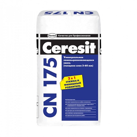 CN 175 универсальная самовыравнивающаяся смесь, 3-60мм , 25 кг