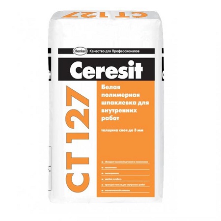 CT 127 полимерная для внутренних работ, 25 кг.