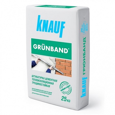 ГРЮНБАНД Цементная теплоизоляционная, 25 кг.