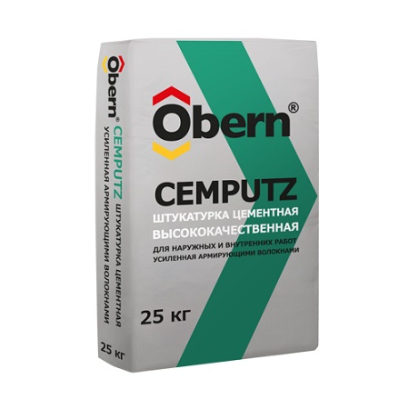 Оберн, штукатурка цементная с фиброволокном, 25 кг
