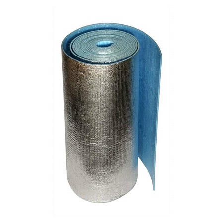 Пенофол с лавсановым отражающим слоем 3мм, 30 м кв