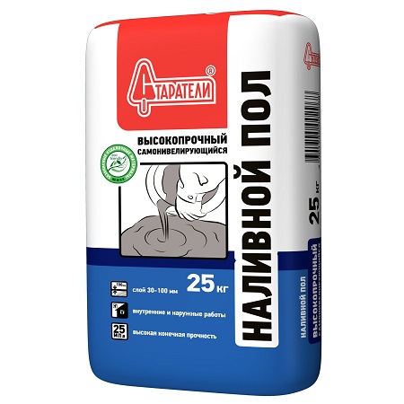 Высокопрочный Пол наивной 30-100 мм, 25 кг