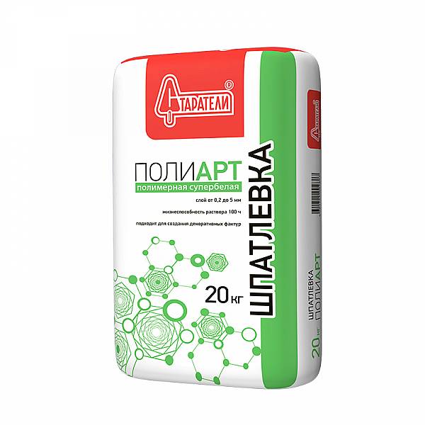 ПолиАрт полимерная, финишная, 20 кг.